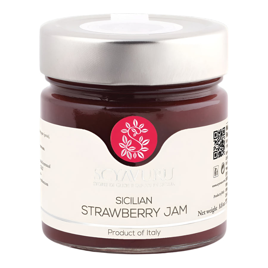 Scyavuru Sicilian Strawberry Jam - Torrone Candy