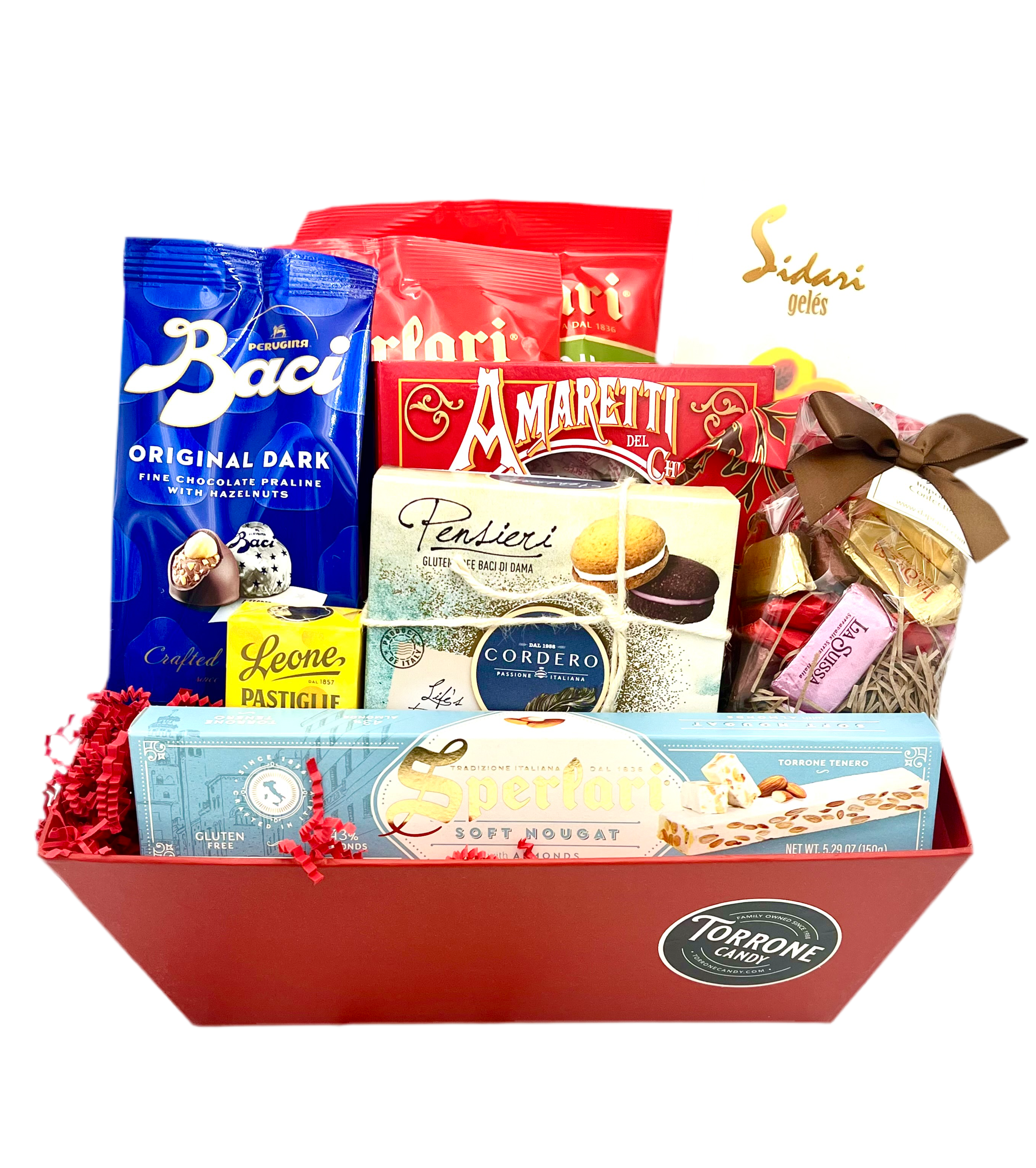 Senza Glutine Gift Basket - Gluten Free - Torrone Candy