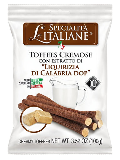 Serra Candies - Soft Toffee Calabrian Licorice - Torrone Candy