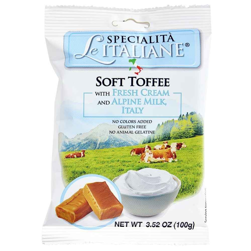 Serra Filled Hard Candies - Soft Toffee - Torrone Candy