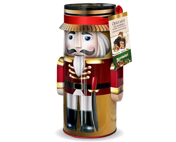 Sgambelluri Calabrian Hard Croccante Torroncini Nutcracker Tin