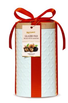 Sgambelluri Chocolate Covered Figs With Almonds - Torrone Candy