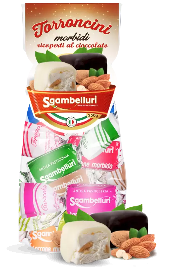 Sgambelluri Soft Assorted Torroncini - Torrone Candy