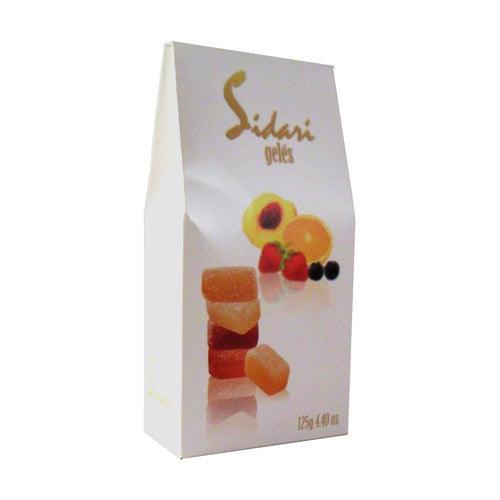 Sidari Geles Soft Candies - Assorted Fruit Flavors - Torrone Candy