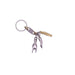 Silver & Gold Malocchio Horn Gobbo Keychain - Torrone Candy