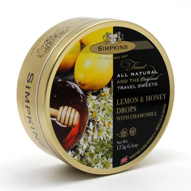 Simpkins Lemon, Honey & Chamomile Drops - Great Britain - Torrone Candy