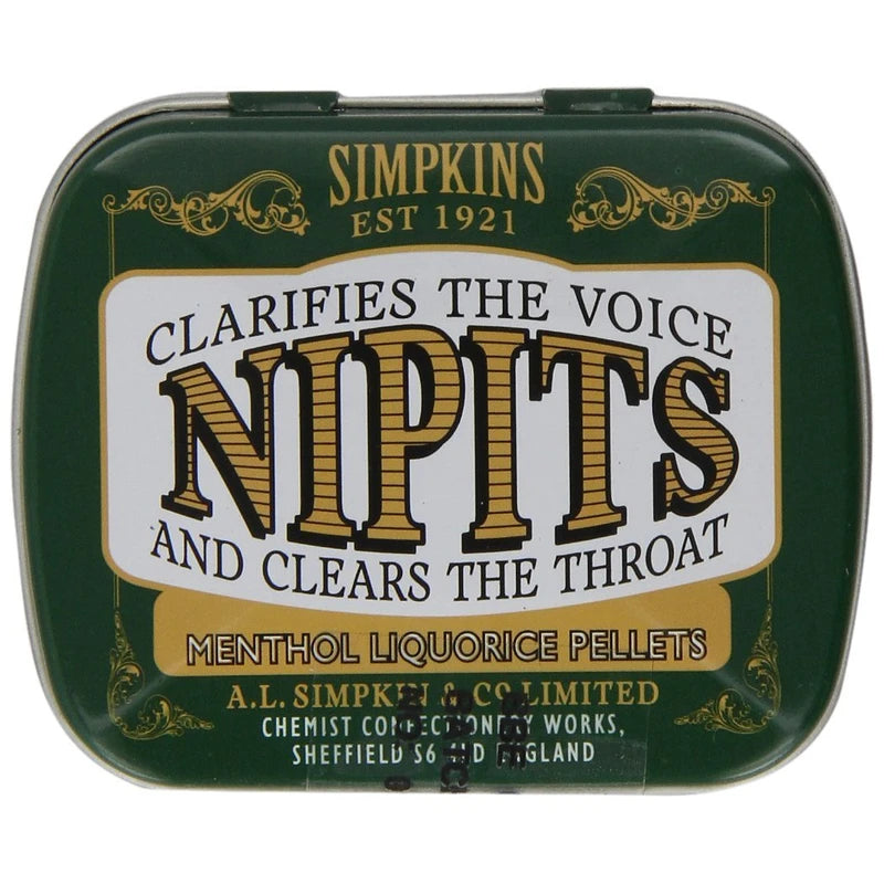 Simpkins Nipits Menthol Licorice - Great Britain