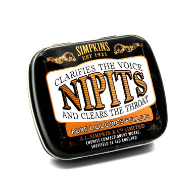 Simpkins Nipits Pure Liquorice - Great Britain - Torrone Candy