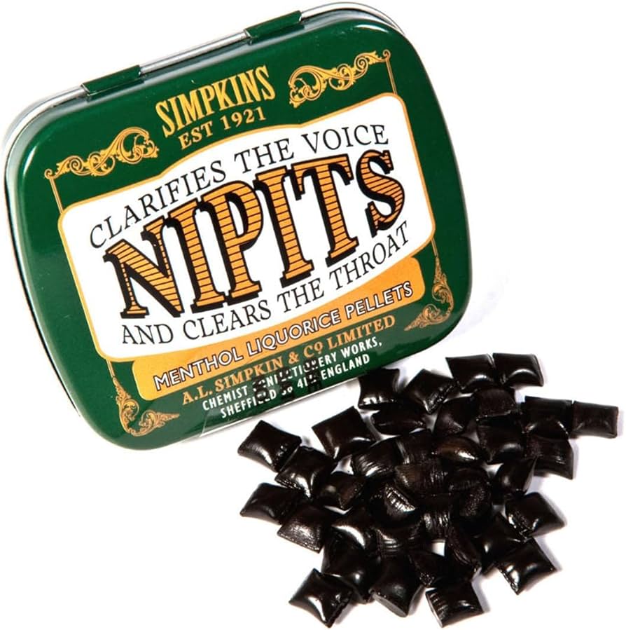 Simpkins Nipits Menthol Licorice - Great Britain