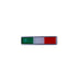 Small Metal Italian Flag Car Decal - Torrone Candy