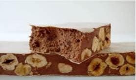 Sorelle Nurzia Hand Wrapped Torrone - Soft Chocolate Hazelnut - Torrone Candy