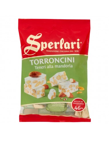 Sperlari Soft Almond Torroncini - Torrone Candy