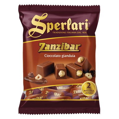 Sperlari Zanzibar Bites - Gianduia Chocolate With Hazelnuts - Torrone Candy