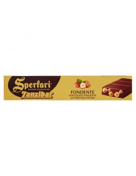 Sperlari Zanzibar Dark Gianduia Chocolate Hazelnut Bar - Torrone Candy