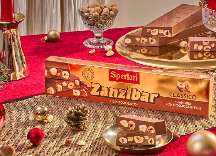 Sperlari Zanzibar Gianduja Chocolate Hazelnut Bar