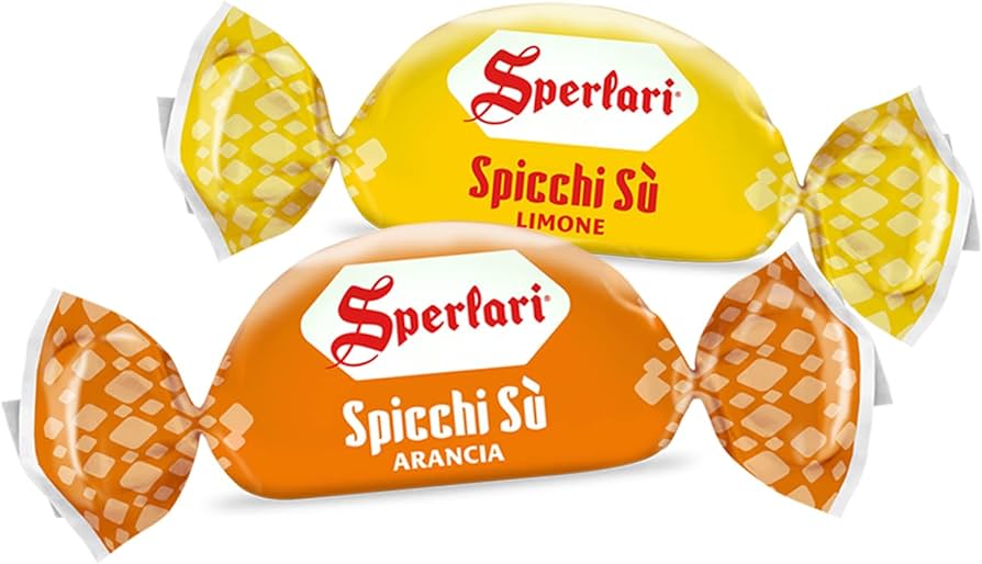 Sperlari Orange & Lemon Spicchi Su Hard Candies - 500 gr