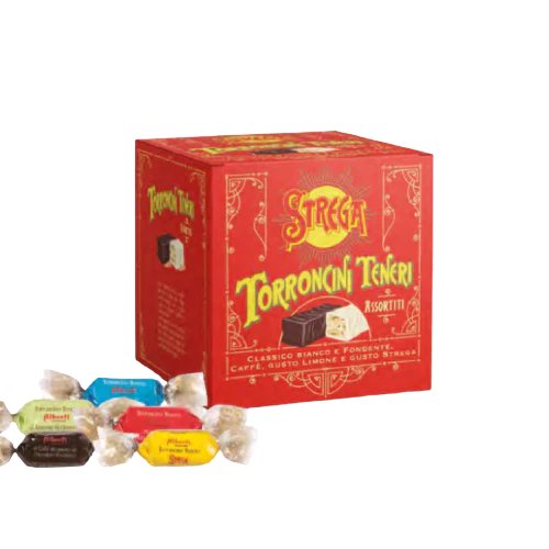 Strega Assorted Soft Torroncini - Torrone Candy