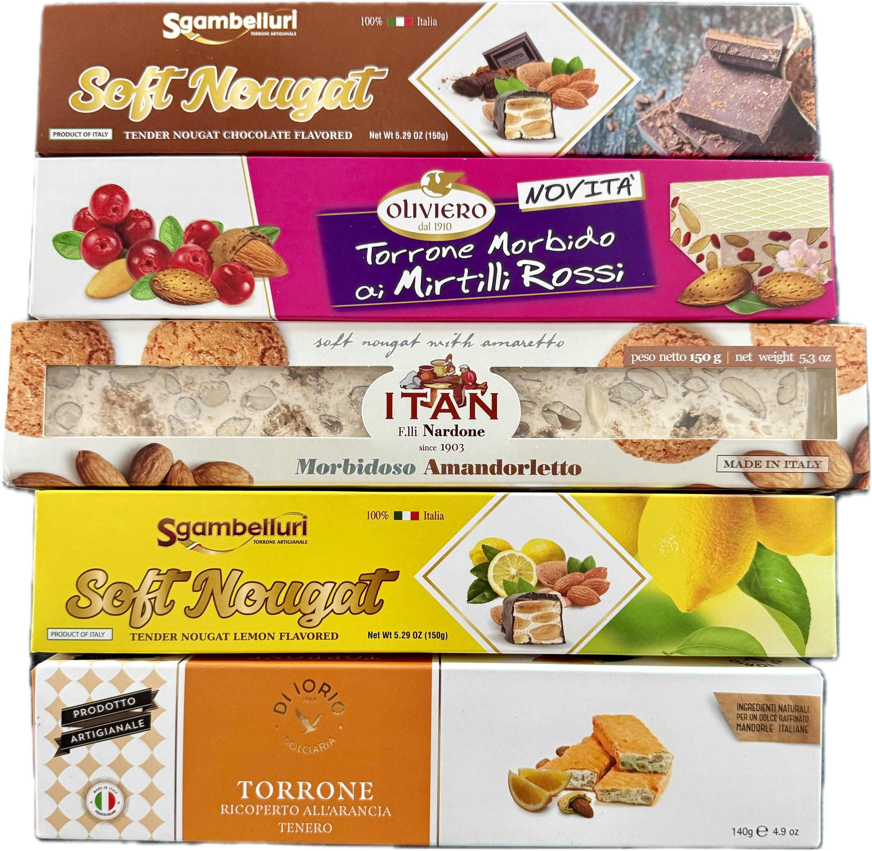 Torrone Bar Sampler