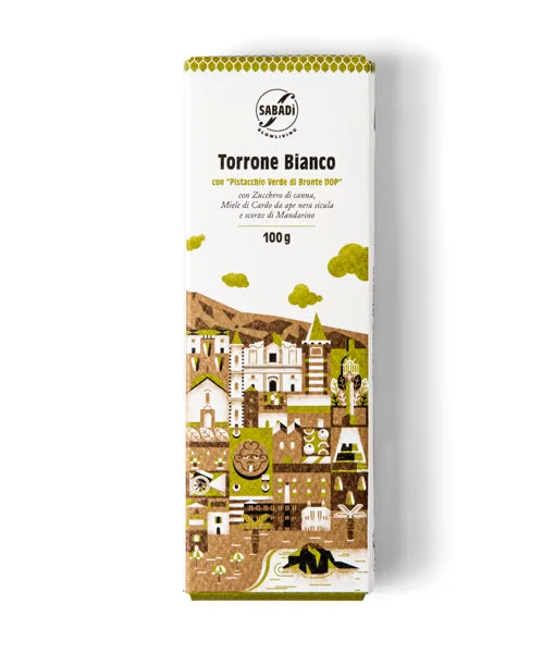 Sabadì Soft Torrone Bar - Sicilian Bronte Pistachios