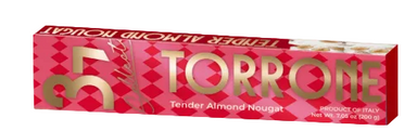 Trentasette "37 Collection" Soft Torrone Bar - Almonds & Hazelnuts - Torrone Candy
