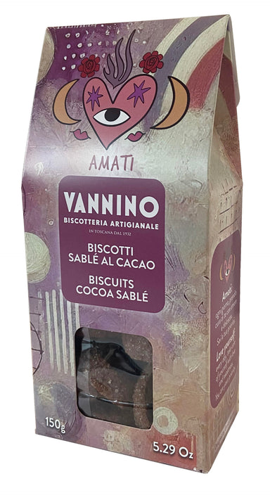 Vannino Chocolate Shortbead Biscotti - Torrone Candy