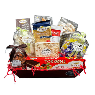Via Veneto Gift Basket - Torrone Candy