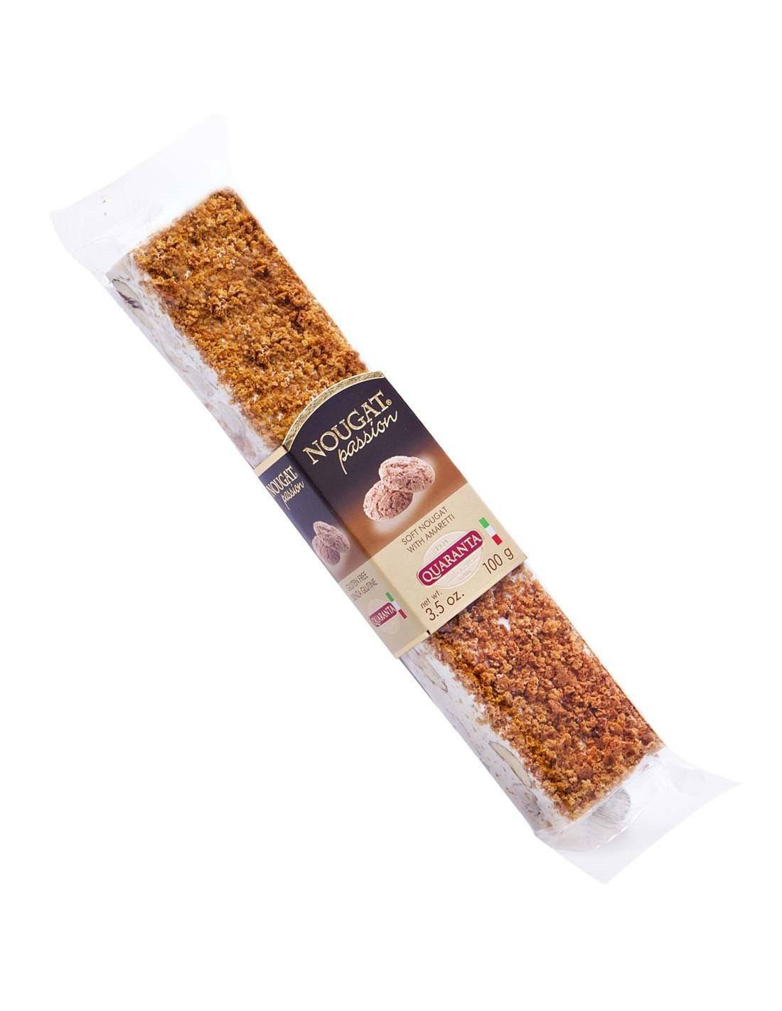 Quaranta Soft Torrone Bar - Amaretti - Torrone Candy