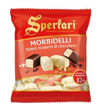 Sperlari Morbidelli Chocolate Covered Soft Torroncini - Torrone Candy