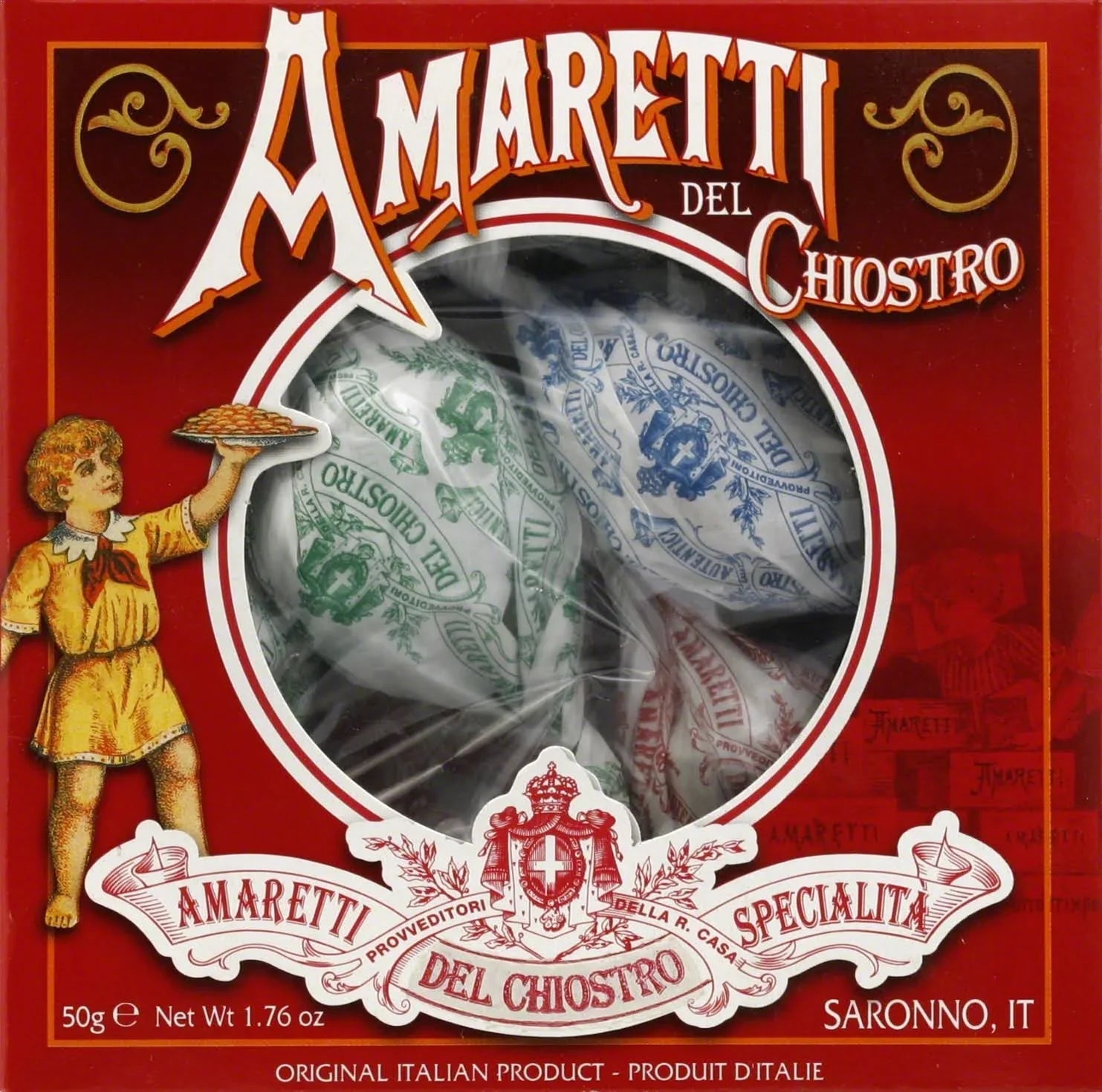 Amaretti del Chiostro di Saronno - 1.76oz (BBD 8-31-24) - Torrone Candy