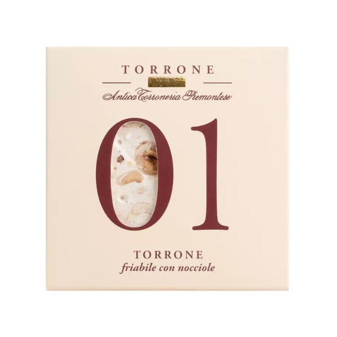 Antica Torroneria Piemontese Torrone - Hard Hazelnut #1 (BBD 7-30-24) - Torrone Candy