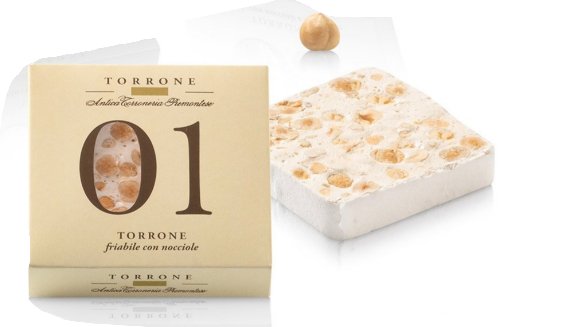 Antica Torroneria Piemontese Torrone - Hard Hazelnut #1 (BBD 7-30-24) - Torrone Candy