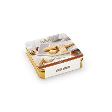 Babbi Waferini Gift Tin - Filled Wafers (BBD 6-1-24) - Torrone Candy