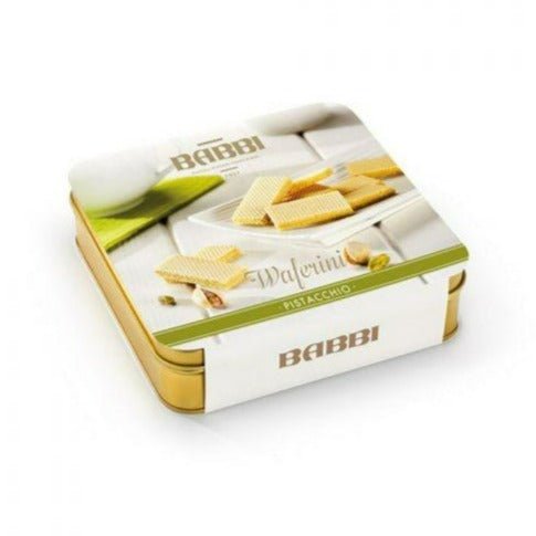 Babbi Waferini Gift Tin - Filled Wafers (BBD 6-1-24) - Torrone Candy
