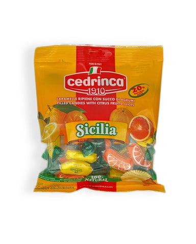 Cedrinca Sicilia Hard Candies - Torrone Candy