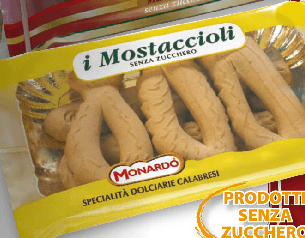 Dolciaria Monardo Mostaccioli Calabrese - Torrone Candy