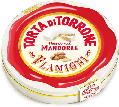 Flamigni Soft Almond Torrone Tin - Torrone Candy