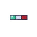 Italian Flag Reflector Decal - Torrone Candy