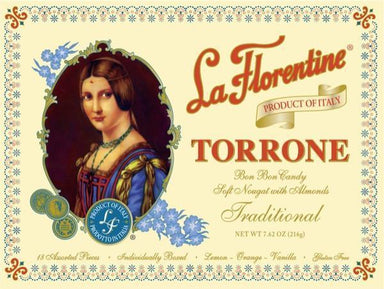 La Florentine Soft Almond Torrone - Torrone Candy