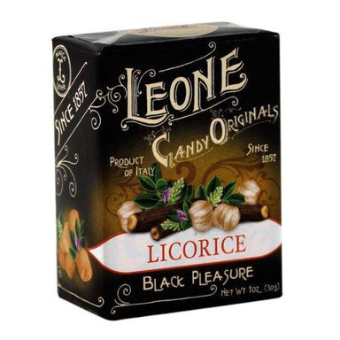 Leone Candy Originals - Licorice - Torrone Candy