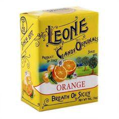 Leone Candy Originals - Orange - Torrone Candy