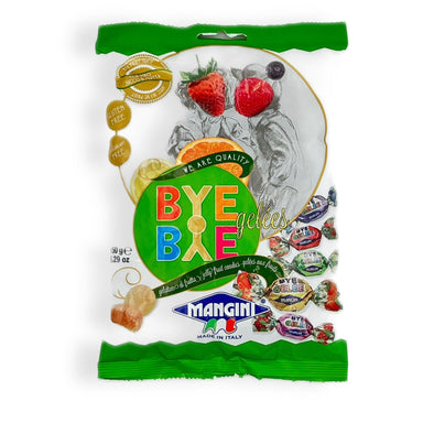 Mangini BYE BYE Fruit Jelly Candies - Torrone Candy