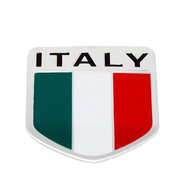 Metal Italian Badge Car Decal - Torrone Candy