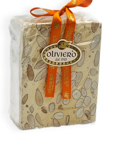 Oliviero Hard Torrone Pound Block - Almond - Torrone Candy