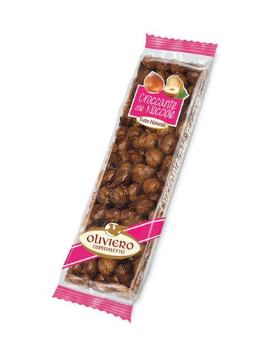 Oliviero Hazelnut Croccante Bar - Torrone Candy