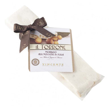 Pasticceria Vincente Soft Torrone Bar - Hazelnuts - Torrone Candy