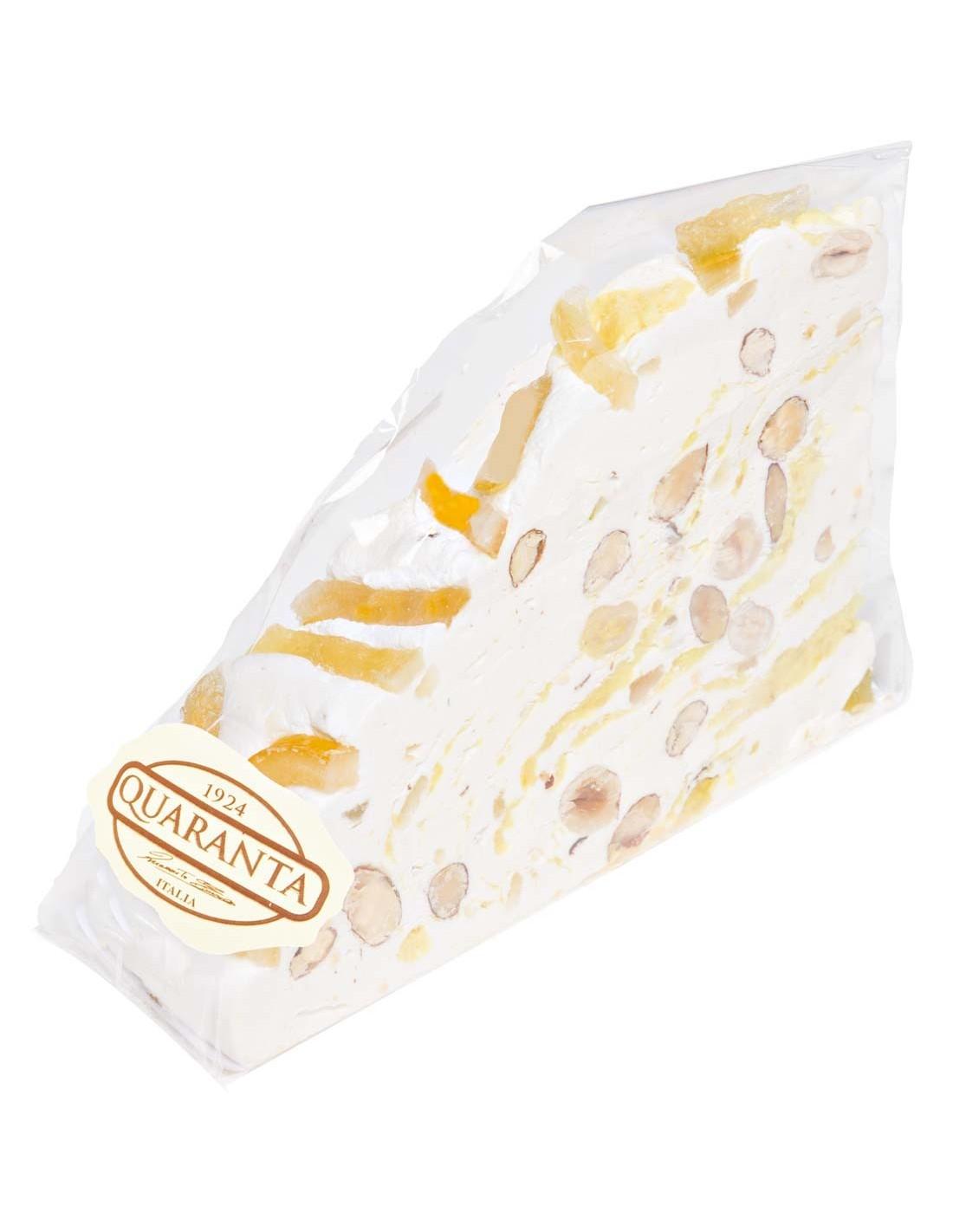 Quaranta Soft Torrone Cake Slice - Lemon - Torrone Candy