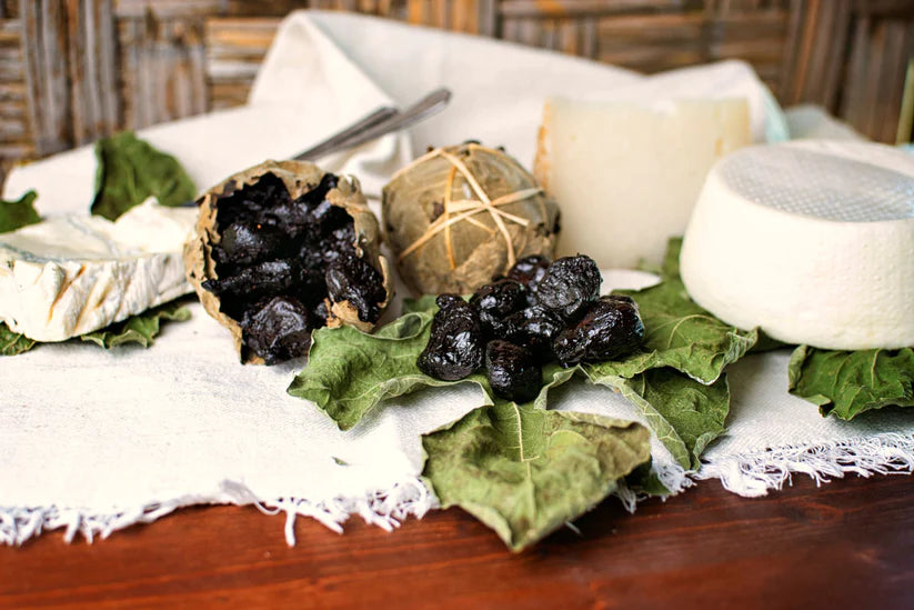 Roasted Calabrian Figs Wrapped in Fig Leaves - Torrone Candy
