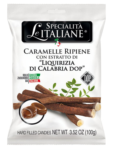 Serra Filled Hard Candies - Calabrian Licorice - Torrone Candy