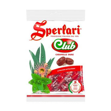 Sperlari Club Eucalyptus & Menthol Hard Candies - Torrone Candy
