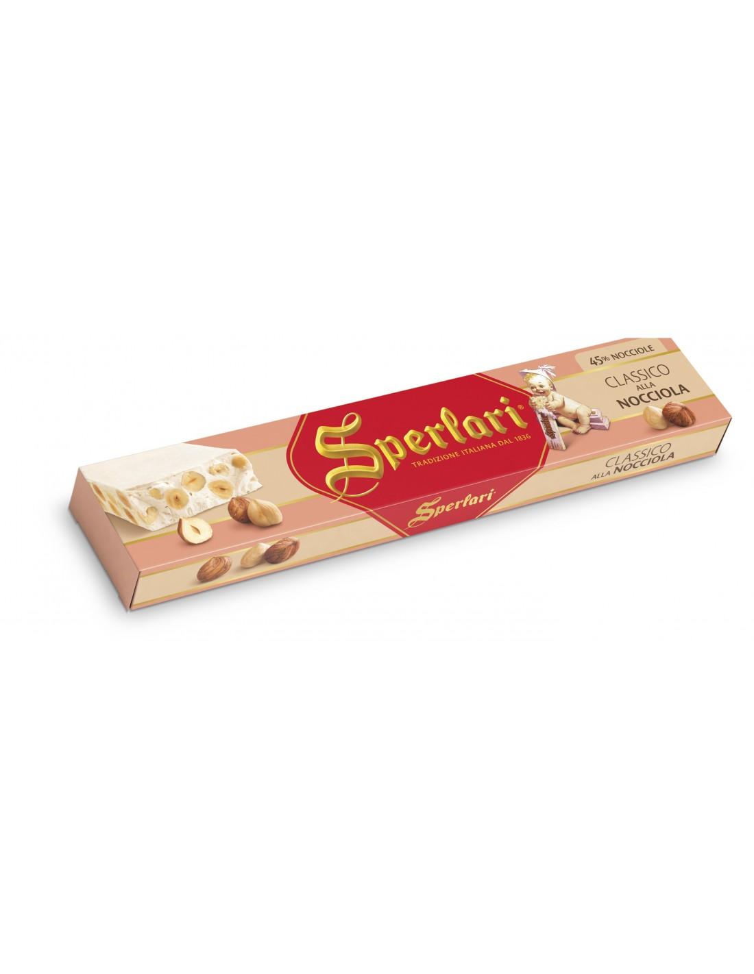 Sperlari Hard Torrone With Almonds Bar - Torrone Candy